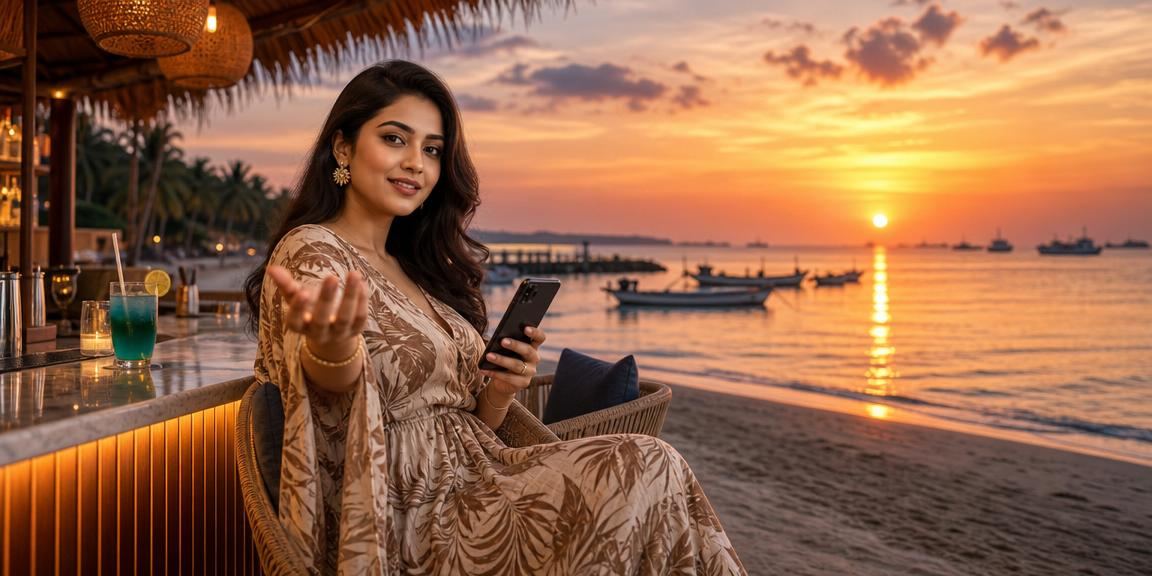 সেন্ট মার্টিন সমুদ্র সৈকতে ট্রিপাটি খেলায় আনন্দ উপভোগ